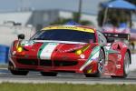 Ferrari 458 Italia GT2 Sebring 12 hours 2012 года